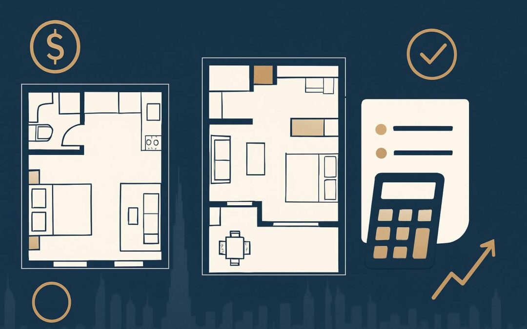 Studio vs One-Bedroom Buying Budget Dubai